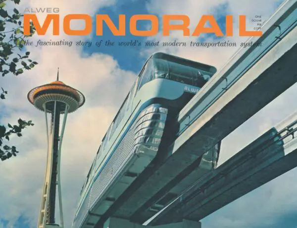 1962 Original Alweg Monorail Brochure Cover
