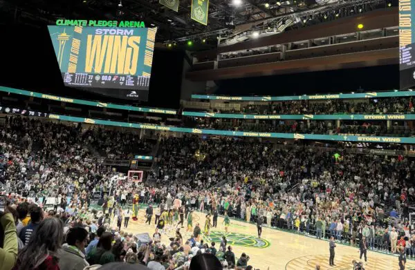 Seattle Storm Game in Climate Pledge Arena to Illustrate How To Skip Seattle Storm Game Traffic, Use Your Transit Pass and Ride the Seattle Monorail